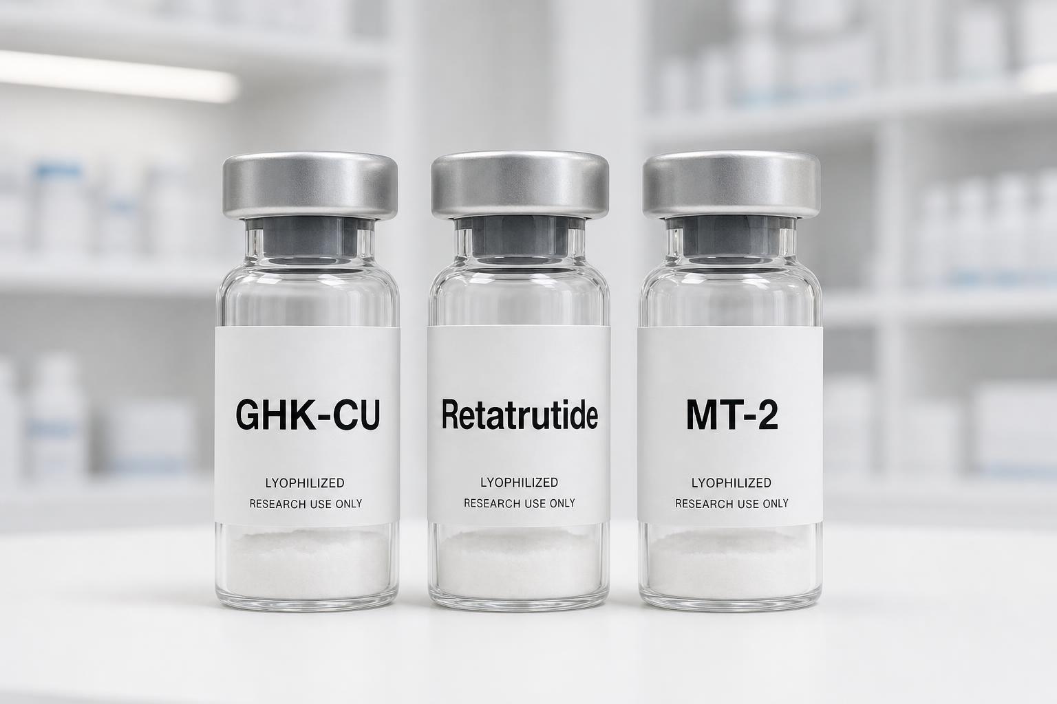Sommarpaket — GHK-CU + Retatrutide + MT-2